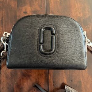 Marc Jacobs Black Leather Crossbody Bag